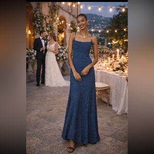 🎉SUPER RARE🎉 Sabina Musayev Anthropologie NWT Kosmo Textured Maxi Dress size S.